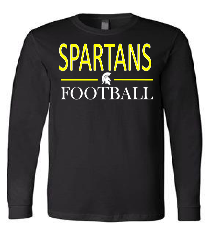 Youree Drive Spartans Football (long-sleeve)