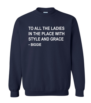Style & Grace - Fleece Crew Sweatshirt