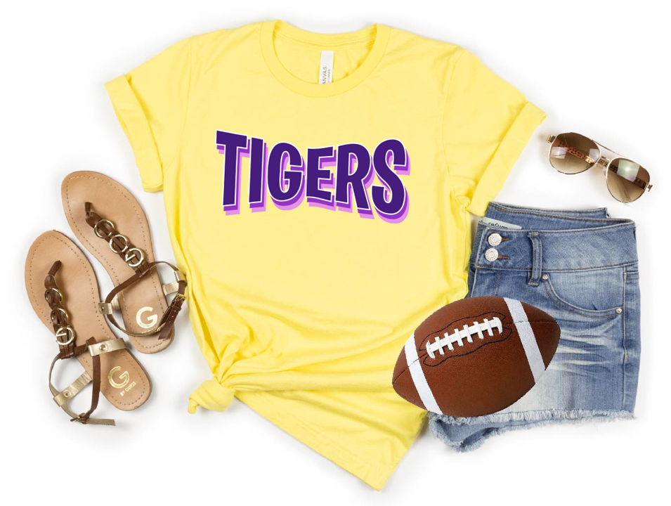 TIGERS Purple Fade