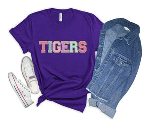 TIGERS (faux Chenille)