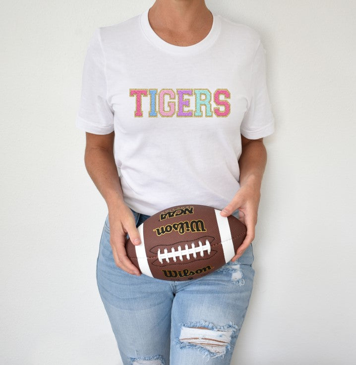 TIGERS (faux Chenille)