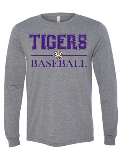 Tigers Baseball (long-sleeve)