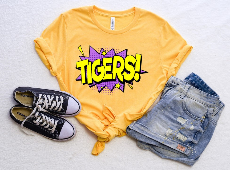 Tigers Cartoon Bubble