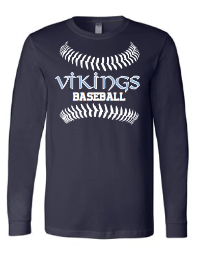 Vikings Baseball Laces (long-sleeve)