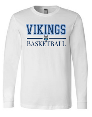 Vikings Basketball (long-sleeve)