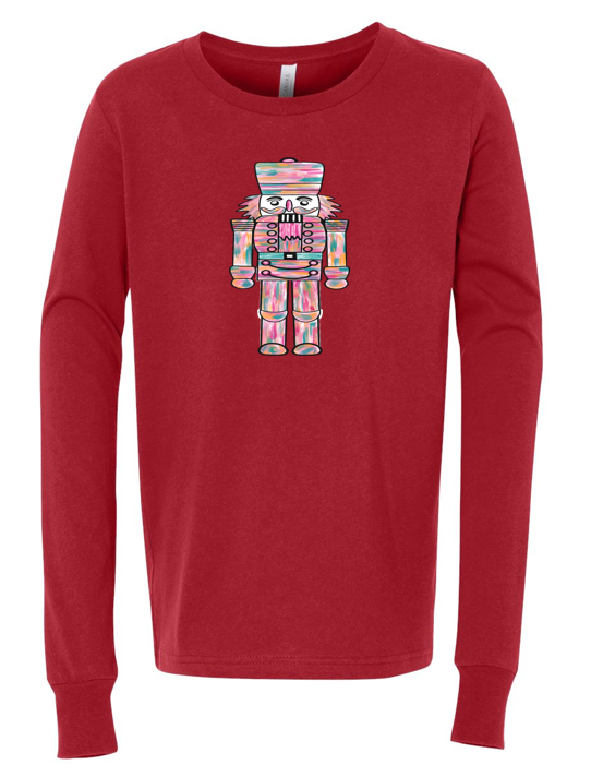Watercolor Nutcracker Youth - Long Sleeve