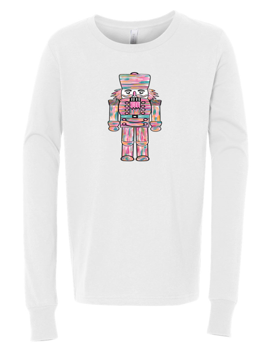 Watercolor Nutcracker Youth - Long Sleeve