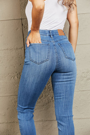 Judy Blue Janavie High Rise Pull On Skinny Jeans